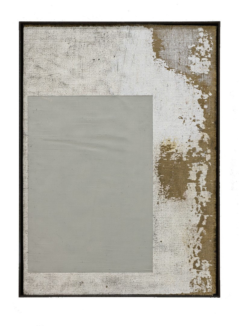Untitled 2020 Oil on canvas(steel framed) 46 x 33 cm