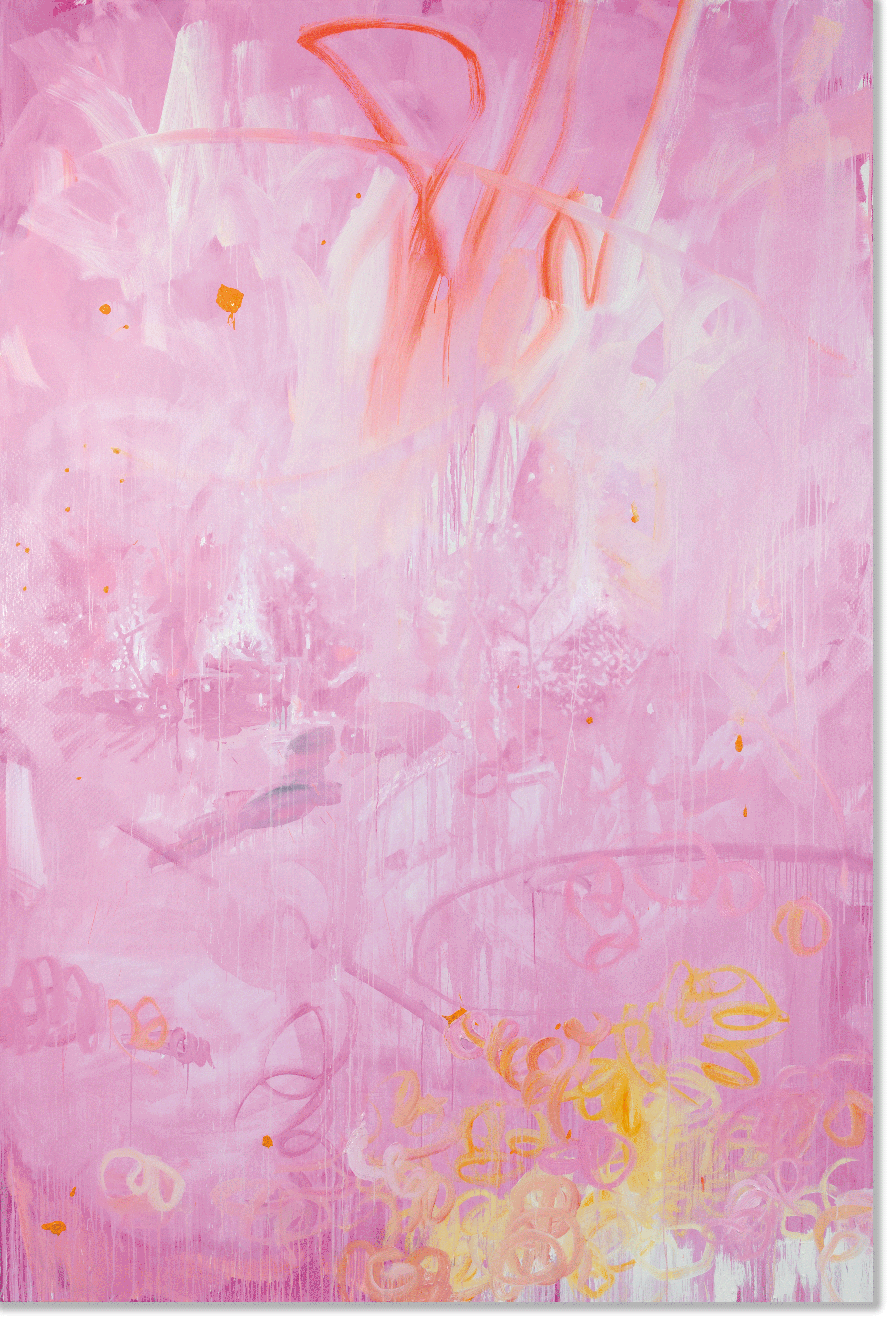 Pink Landscape (after Jheronimus Bosch St. Anthony’s Temptation), 2018