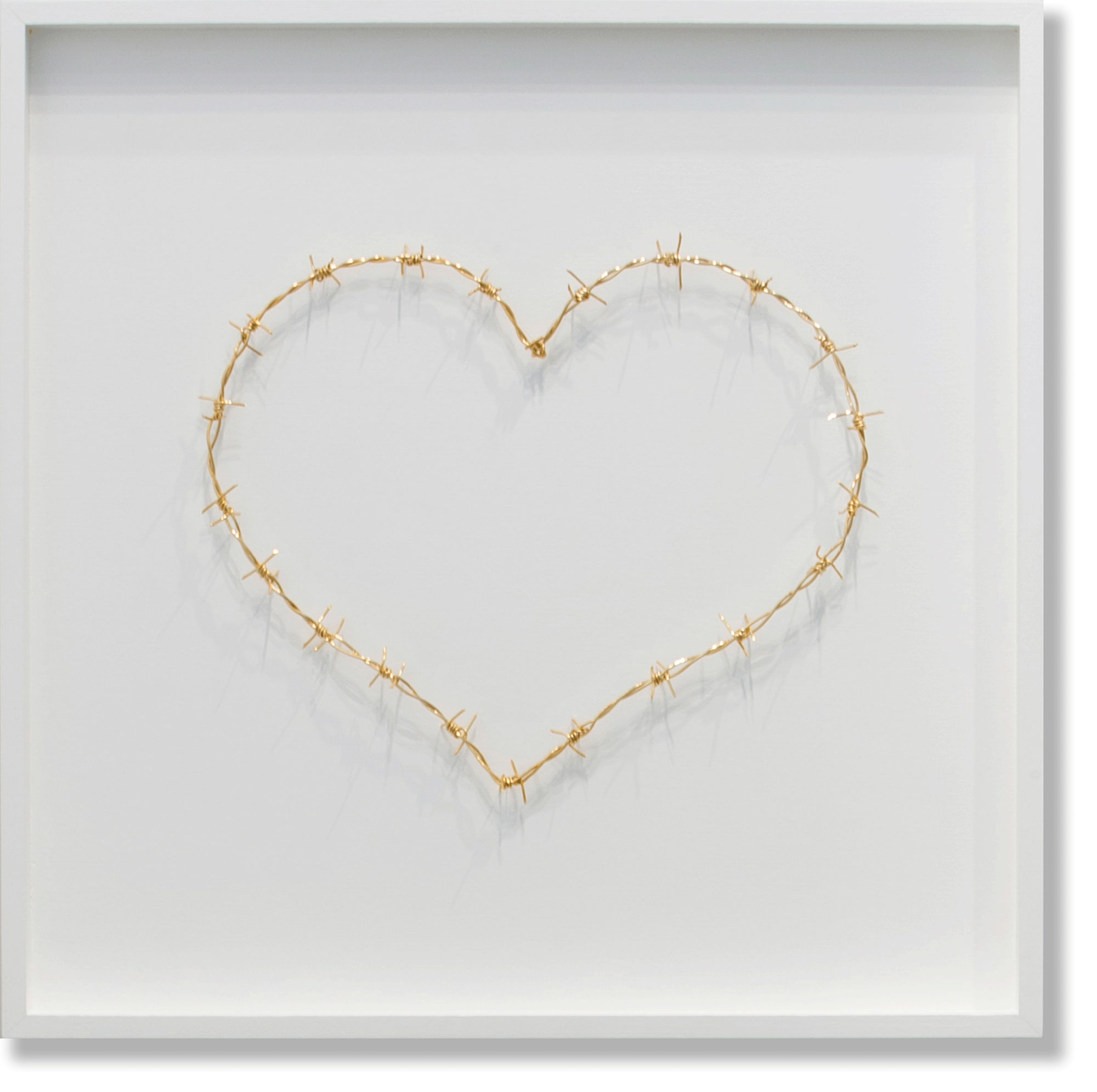 ARIK LEVY BARBEDWIRE LOVEMETENDER WHITE LARGE, 2014