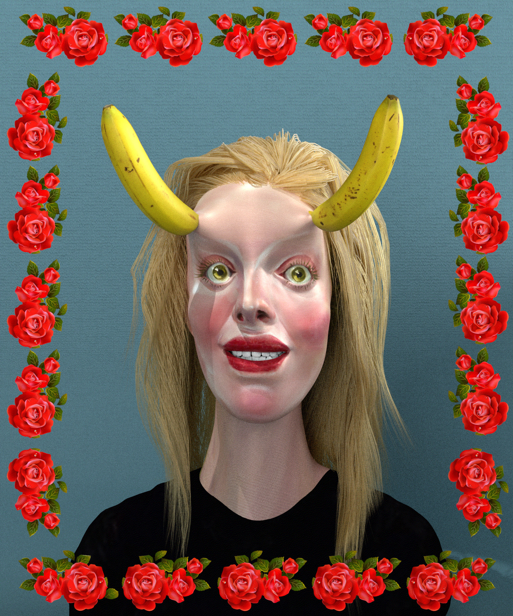 ALİ ELMACI MY HORNS SOFT, MY HEART TOUGH I, 2022