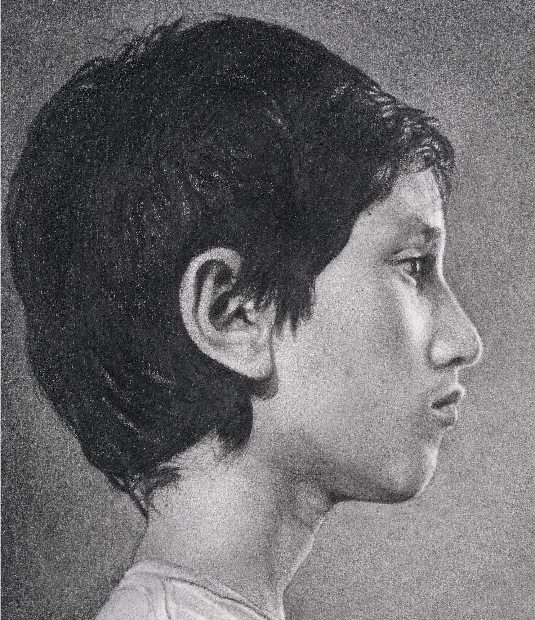 Craig Wylie "Study for LC (3000 Years) Graphite on paper 29 x 28 cm