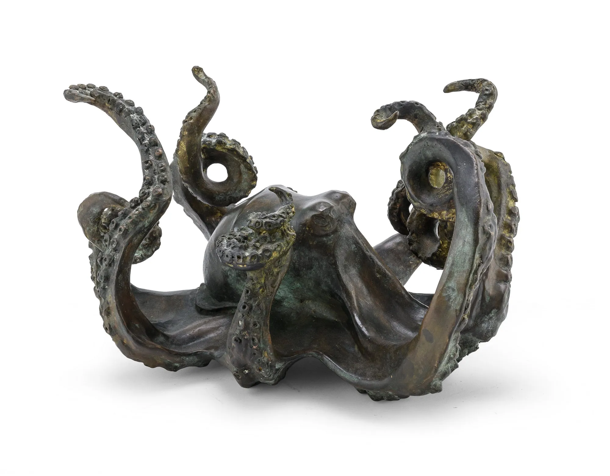 ANTOINE-LOUIS BARYE, OCTOPUS, FRANCE, 19th CENTURY
