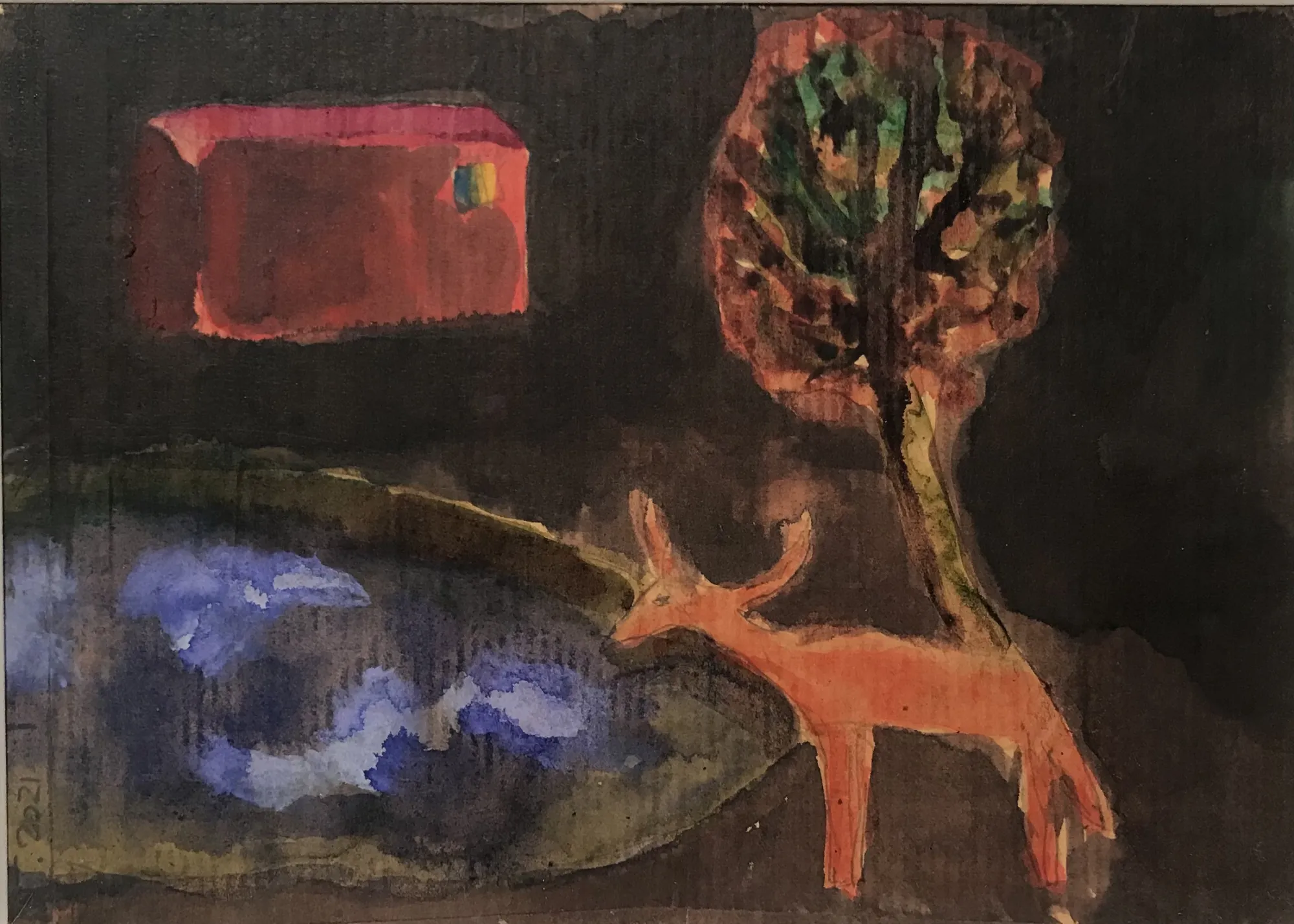 Andrzej Jackowski, Night Dwelling 1 , 2021