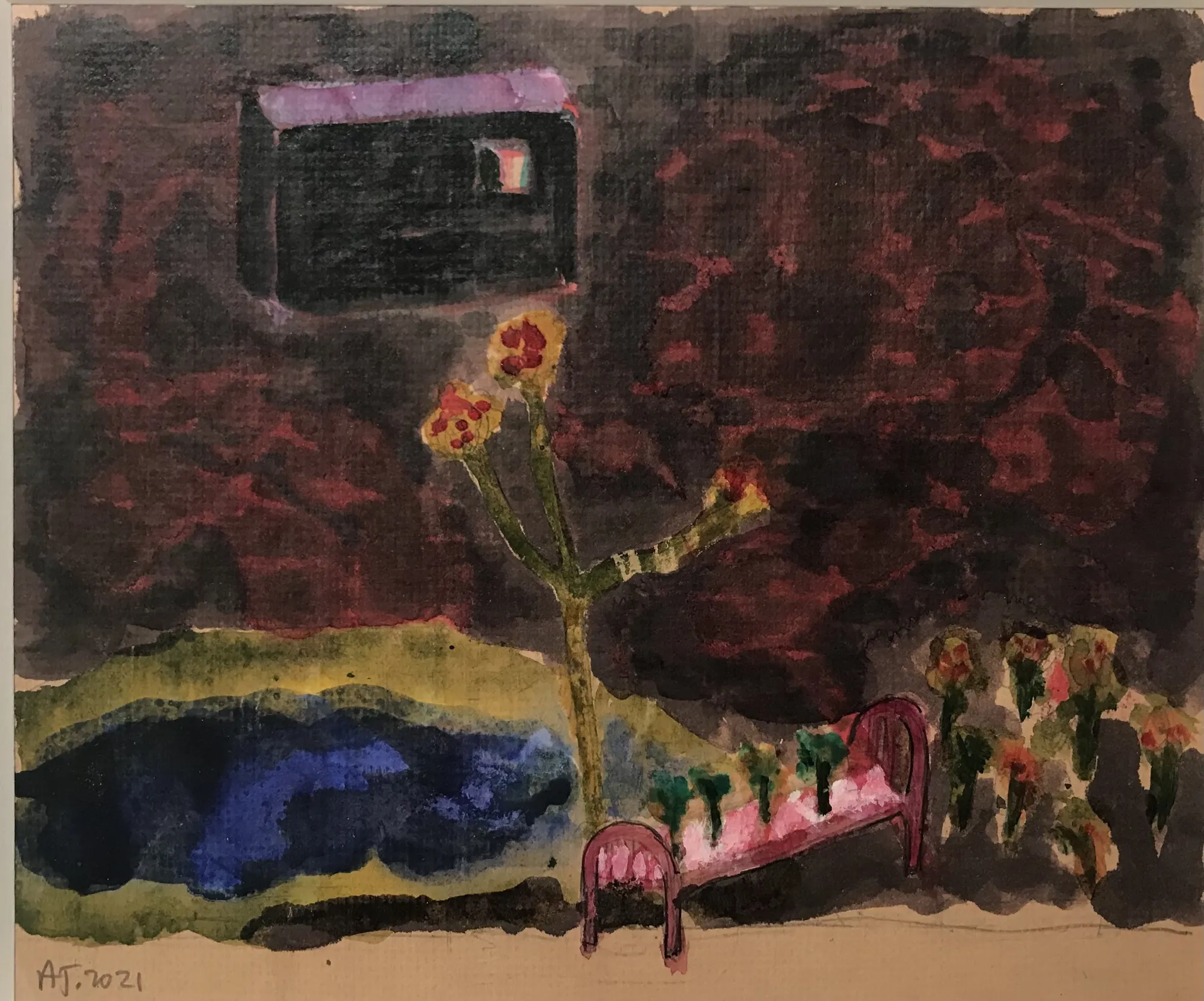 Andrzej Jackowski, Night Dwelling 2 , 2021