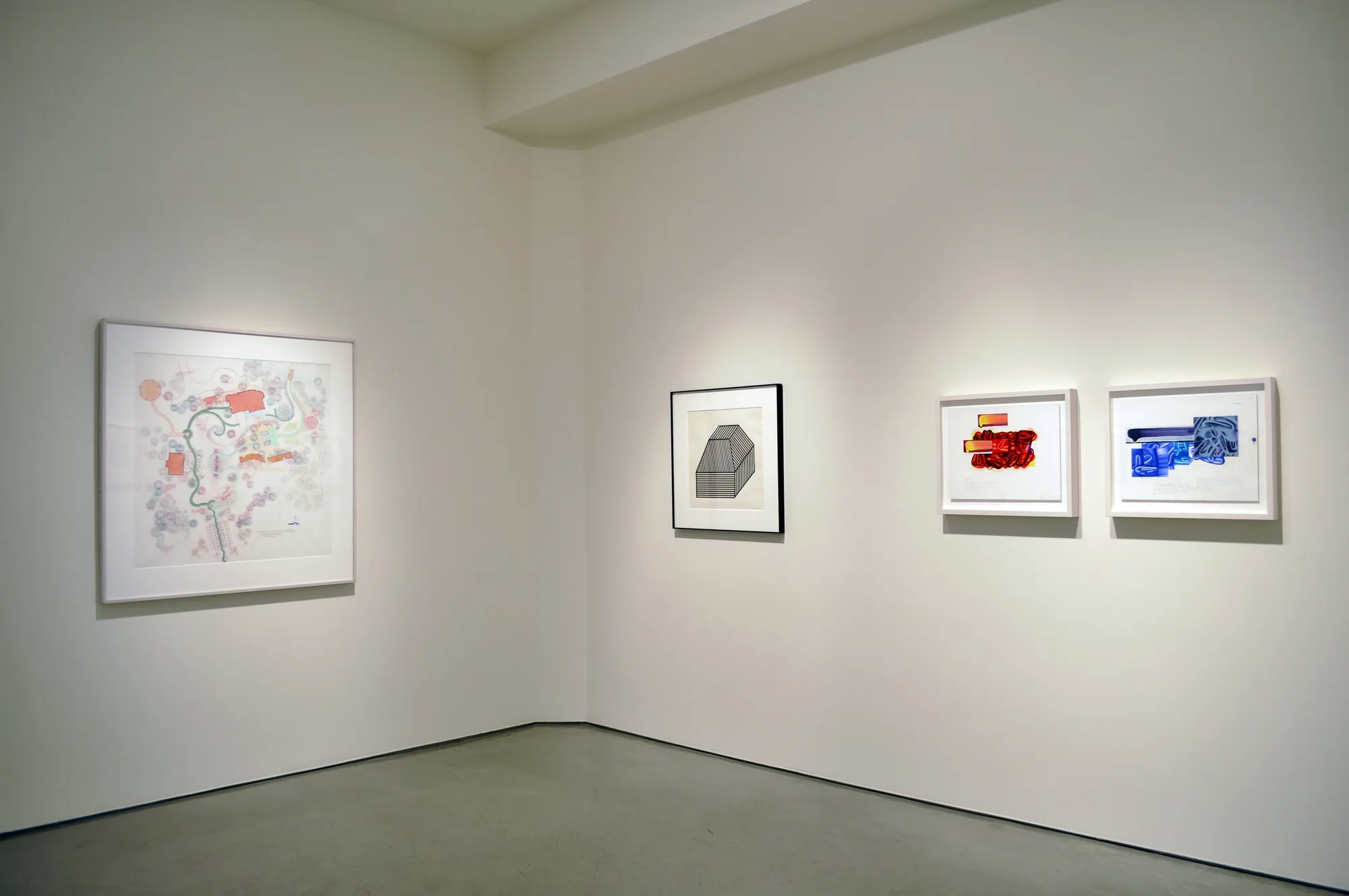 SUMMER SERIES / Works on Paper | PETER ALEXANDER, LARRY BELL, JOE GOODE, ROBERT IRWIN, SOL LEWITT, ED MOSES, DAVID REED