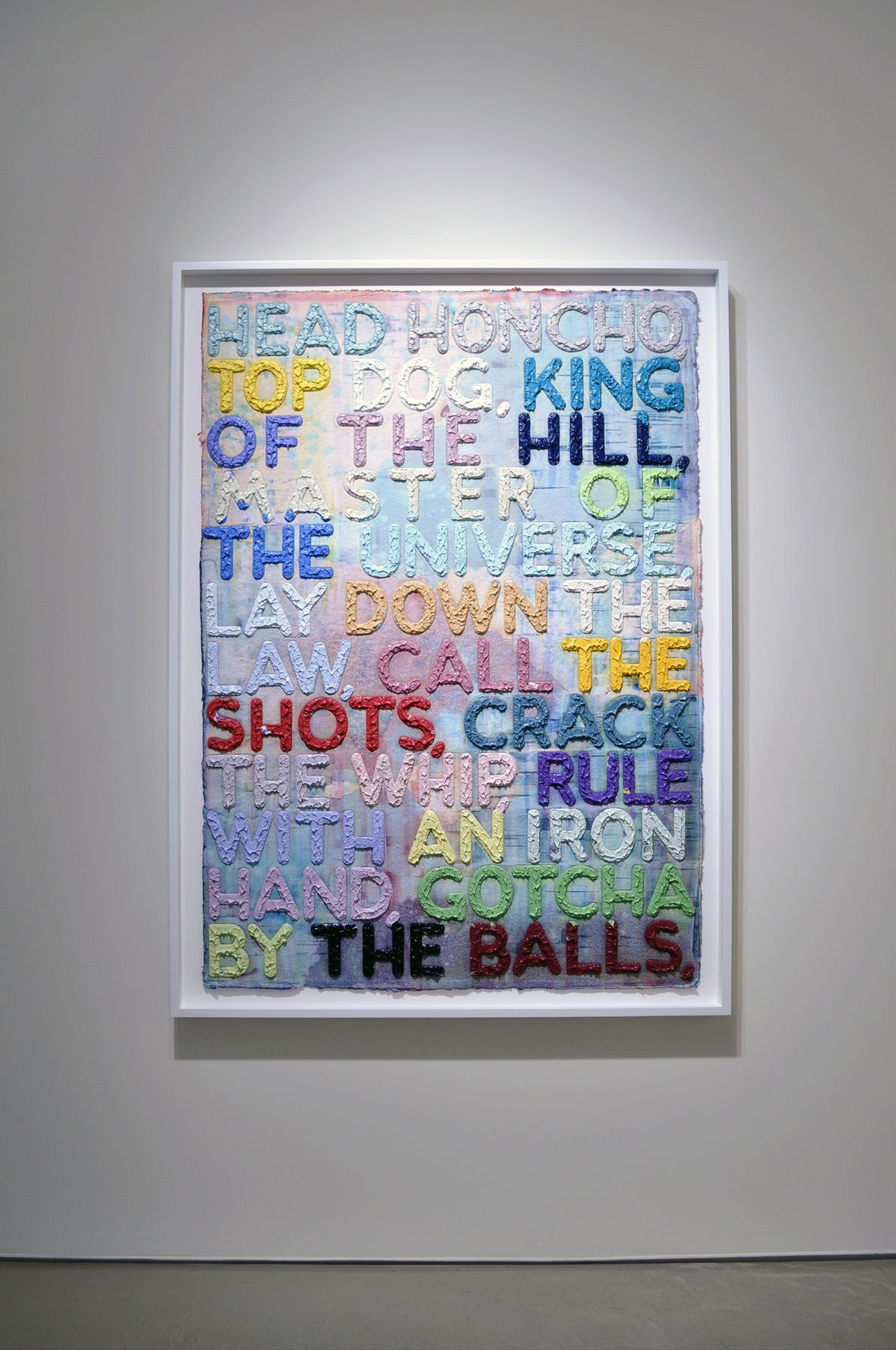 Mel Bochner | words...