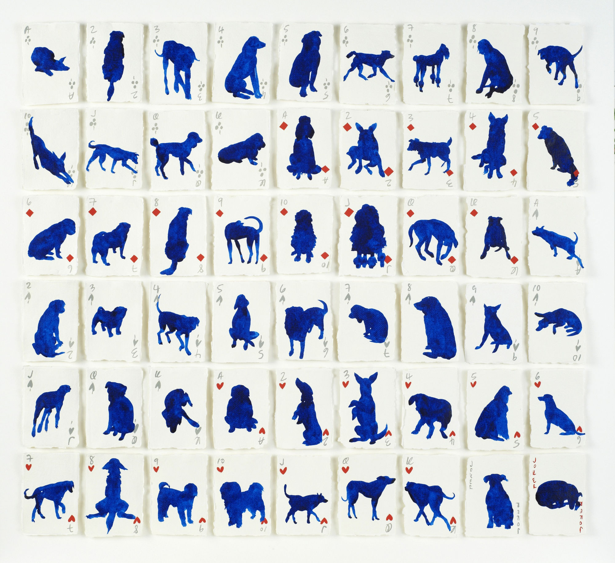 Holly Frean, A Pack of Dogs No.5, 2015