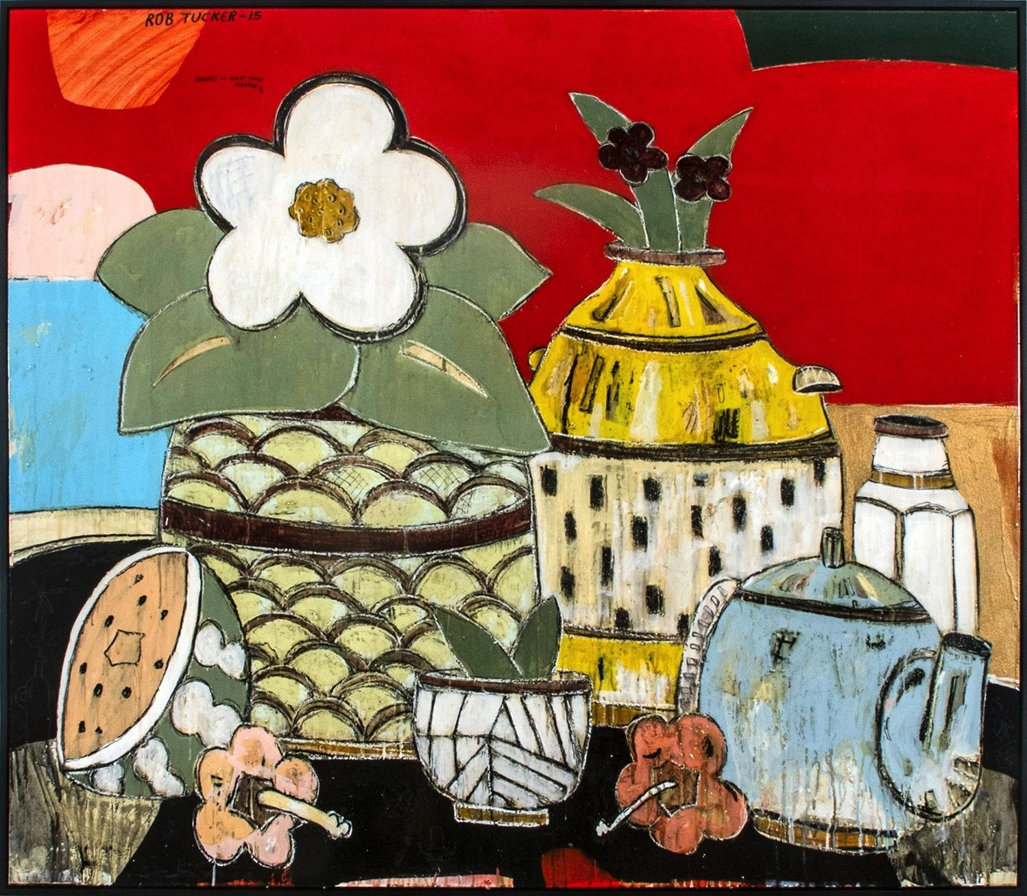 Rob Tucker, Sardines on Burnt Toast Supreme, 2015