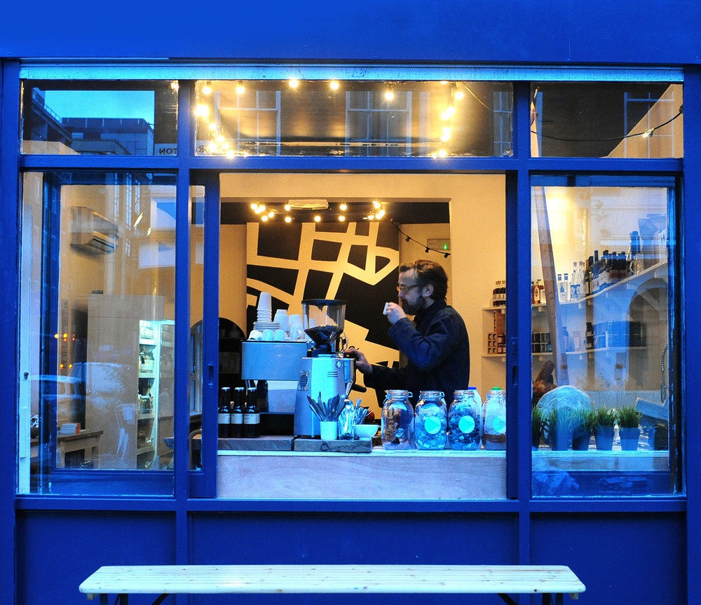 Ben's House: Cafe @ Rebecca Hossack Art Gallery