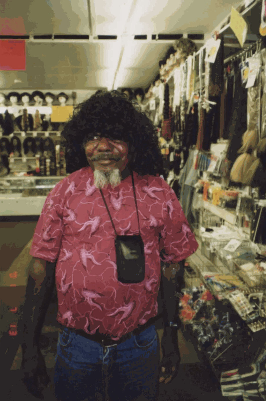 Jimmy Pike at Brixton Market, 12 February 1991