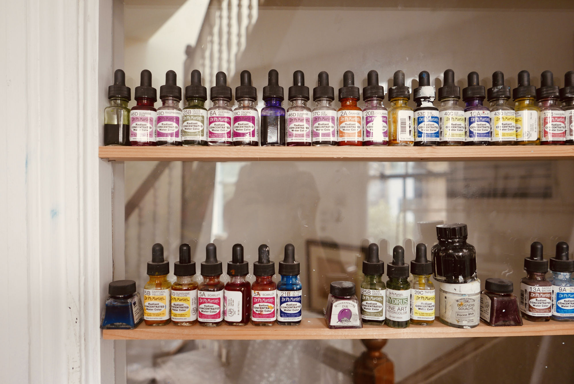 Emma Haworth in her studio