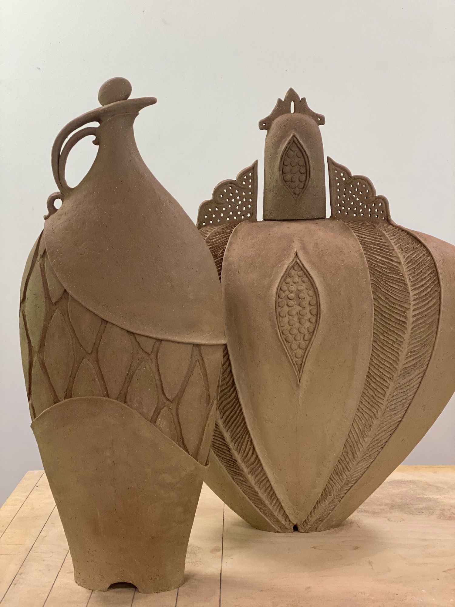 Avital Sheffer, In Studio