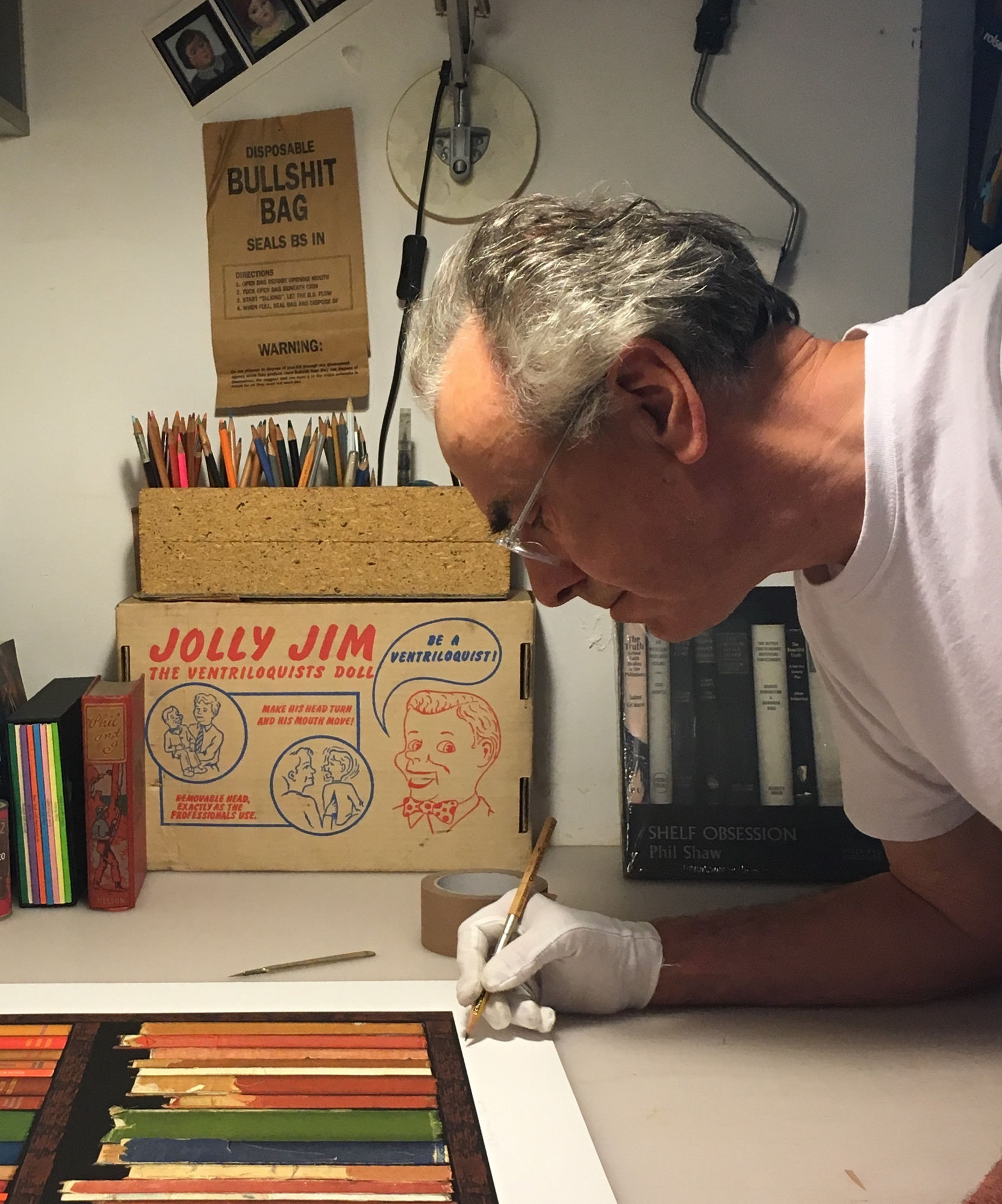 Phil Shaw, Studio Shot.