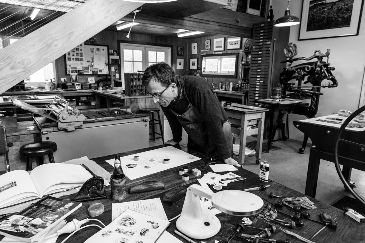 David Frazer, Studio Shot.