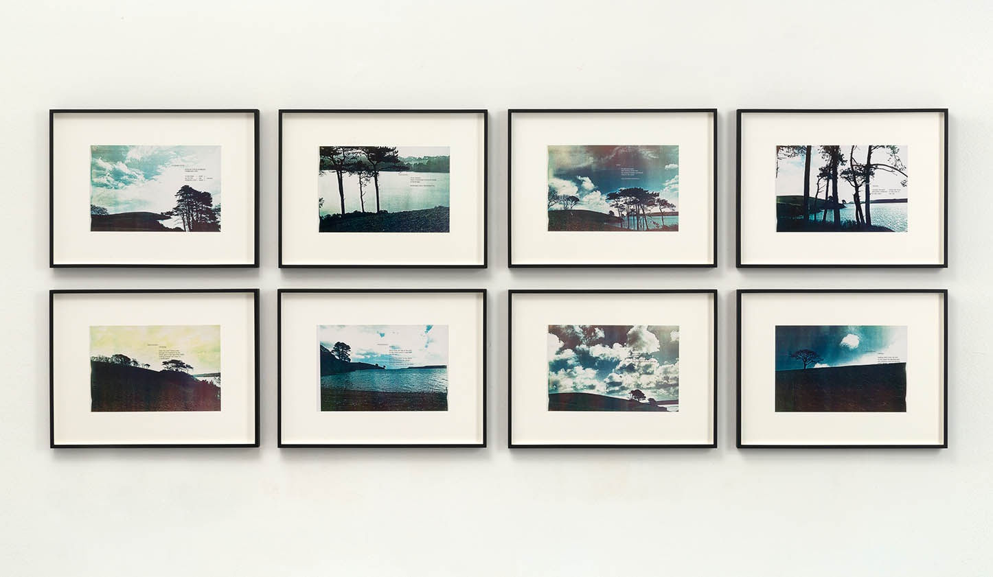 Installation view of Some Dimensions of My Lunch: Marie Yates at Richard Saltoun Gallery