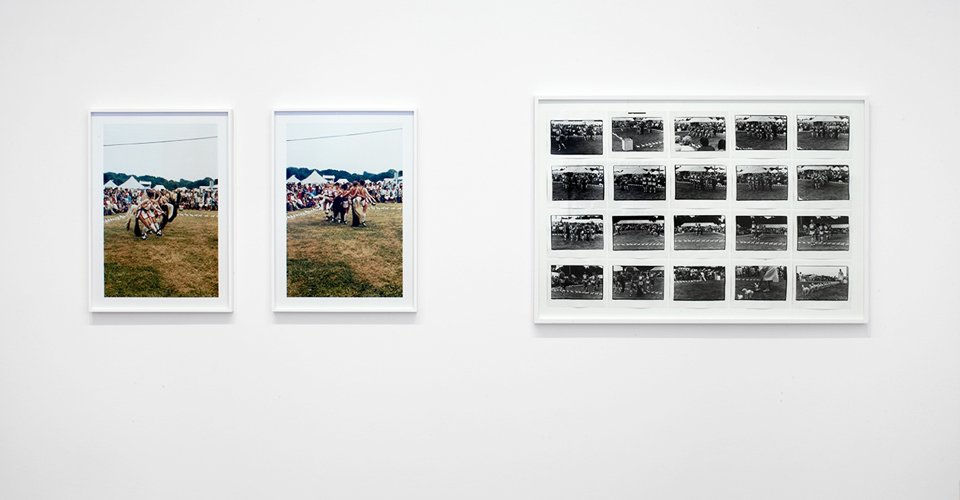 Installation view at Karsten Schubert gallery.