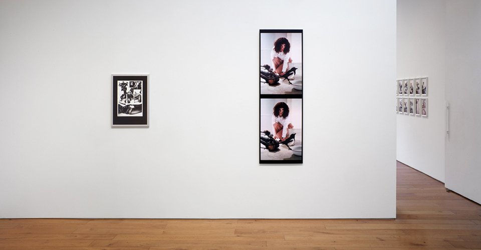 Installation view at Karsten Schubert gallery.