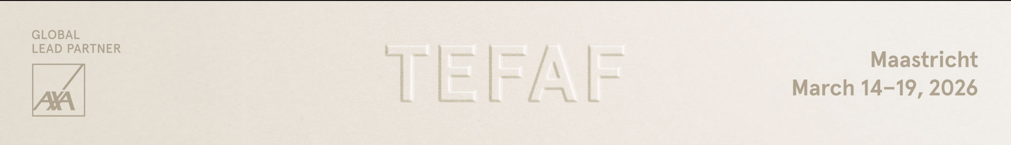 TEFAF 2025 MECC Forum 100 6229 GV Maastricht The Netherlands