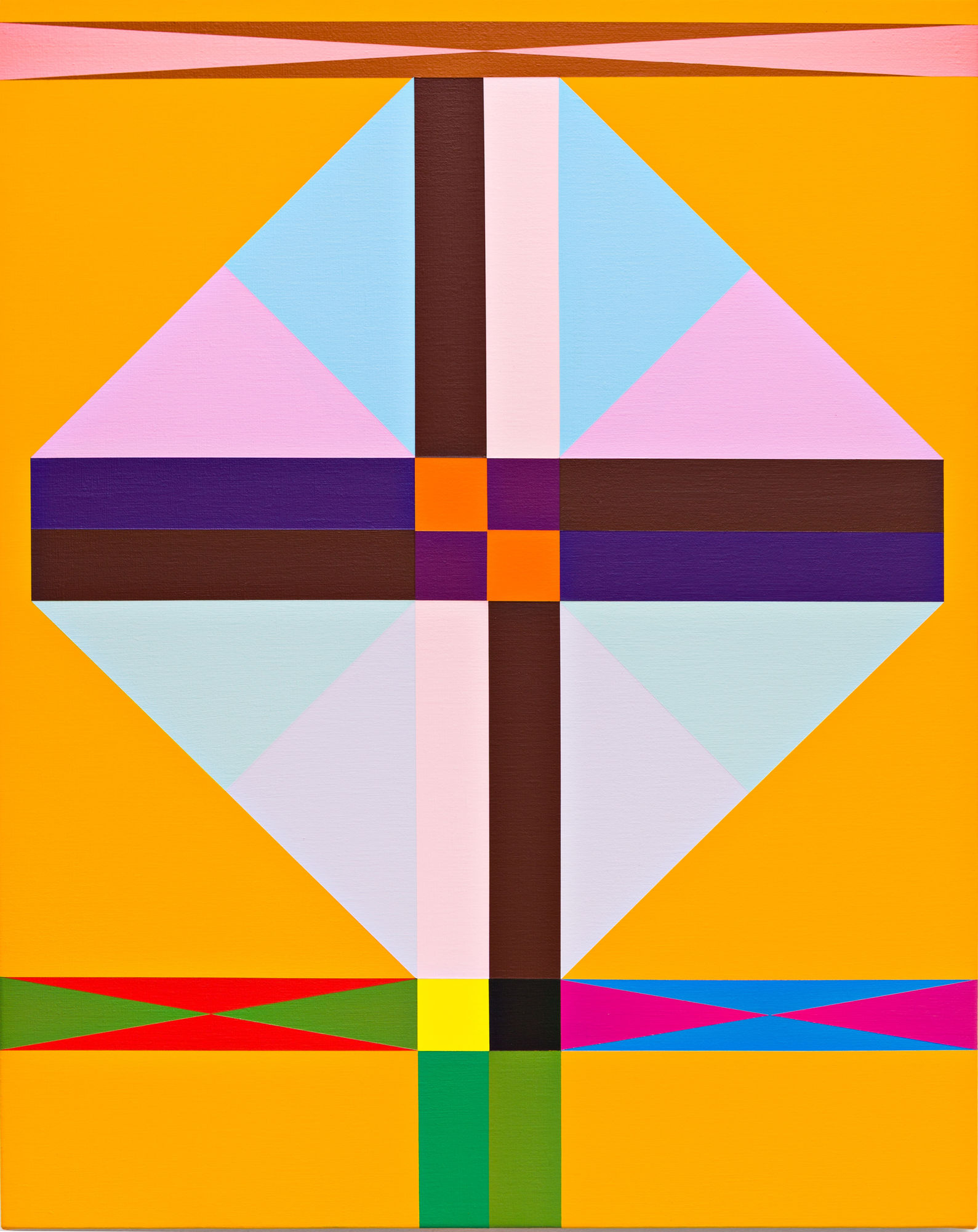 Lothat Goetz, Geometry, 2017, 70 x 55cm