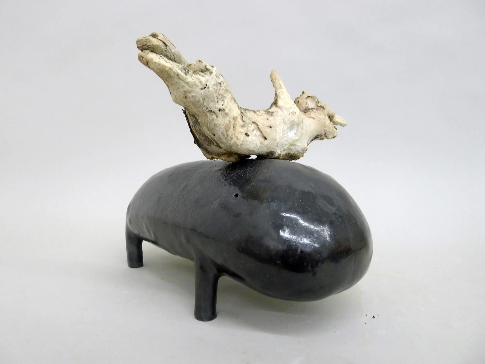 Godeleine de Rosamel # 1970, 2020-2022 Signed and stamped by the artist Ceramic 10H x 11W x 13D inches 25H x 28W x 33D centimeters (GCP30589) SOLD