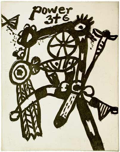 Alan Davie RSA, Power 3