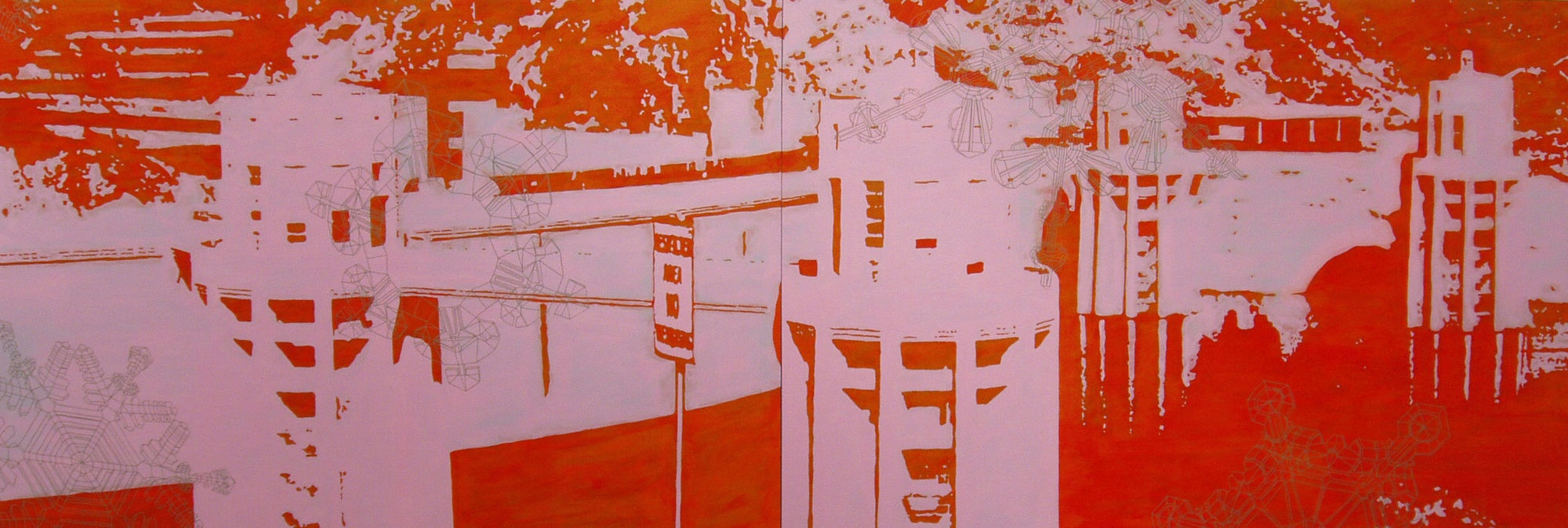 Delia Baillie, Desert Snow, 2004