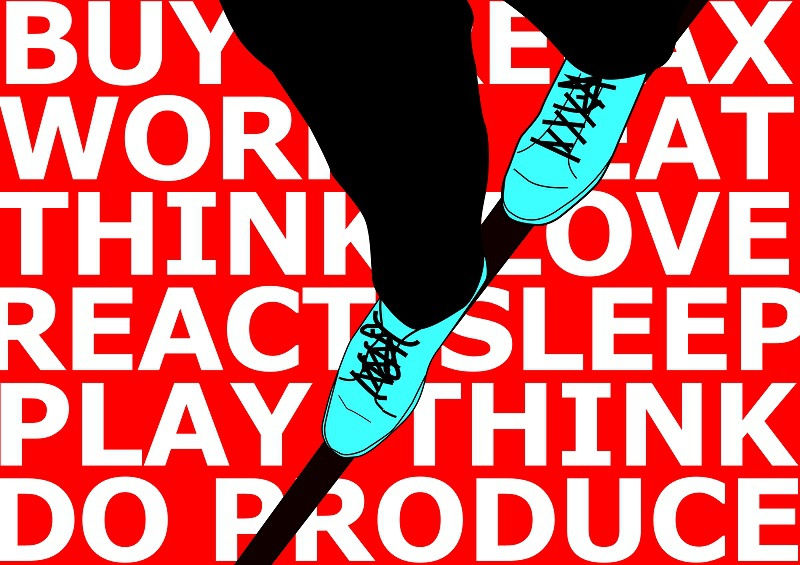 Jakub Stepanovic, Balance, digital print, 2019