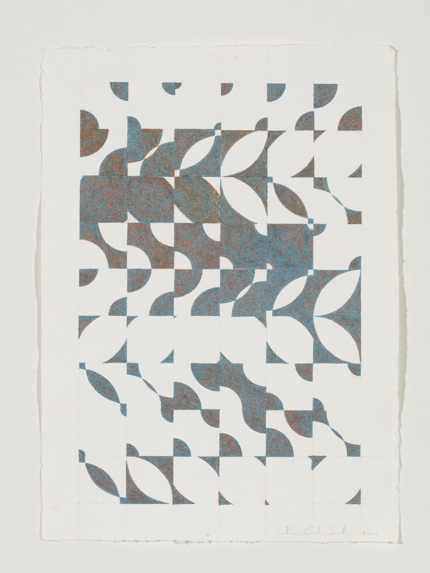 Bruno Castro Santos, Through the Blue #2, 2021