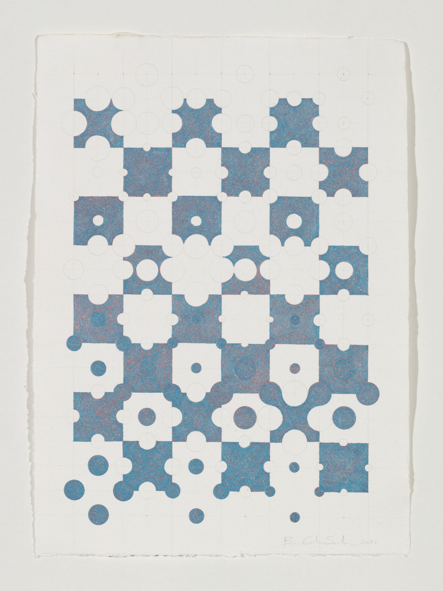 Bruno Castro Santos, Through the Blue #1, 2021