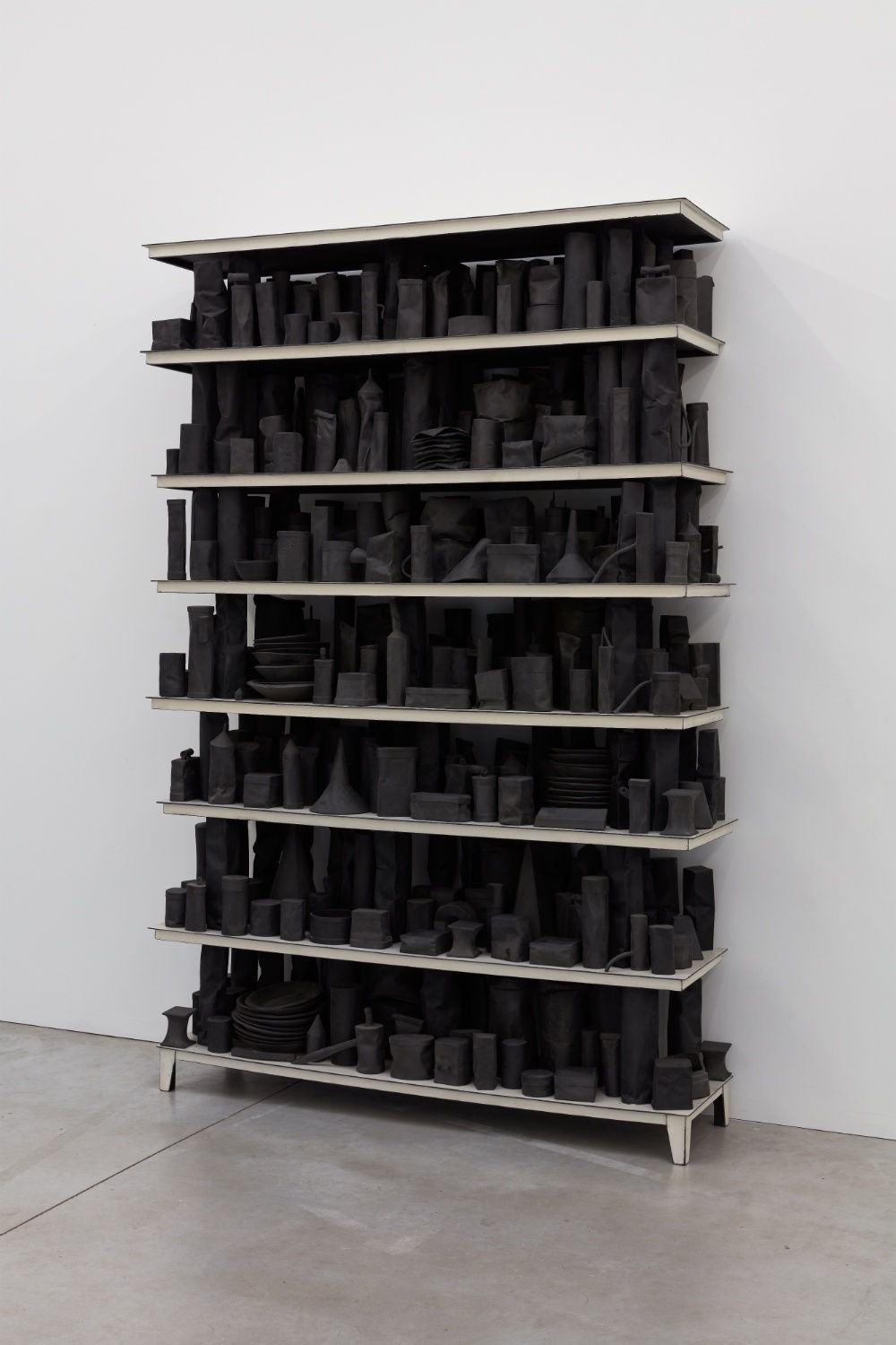 JOHAN DE WIT - COMFORTING STASH - 2015-2019 - PAPER, RESINS, ACRYLIC - 230 X 160 X 45 CM