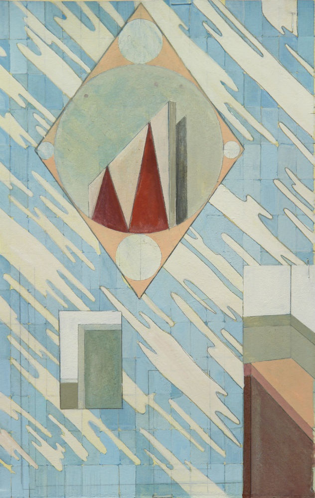 MATTHIAS SCHAAREMAN - NR 1608 - 2016 - GOUACHE ON PAPER - 18 X 28 CM