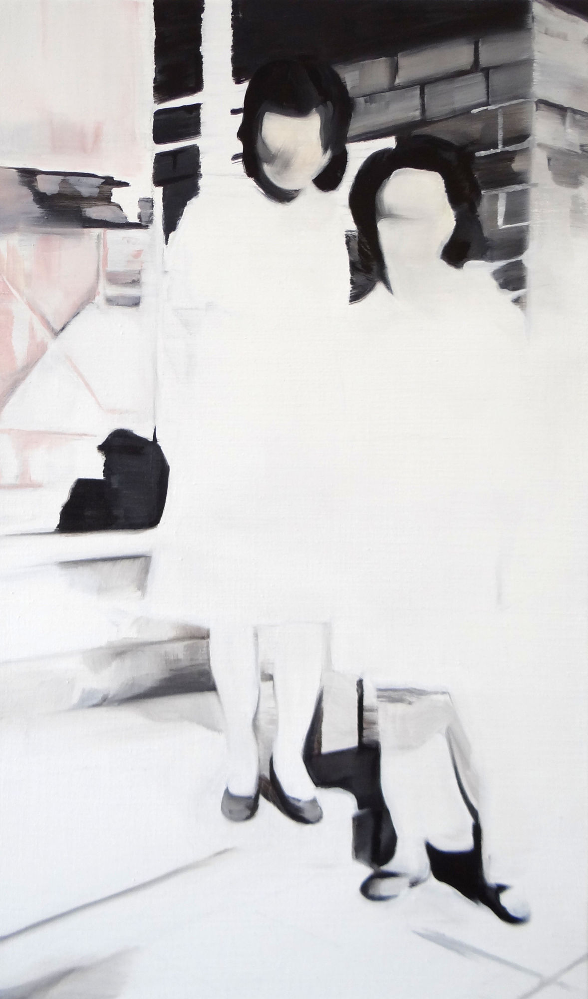 NATALIA OSSEF - VOID - 2017 - OIL ON CANVAS - 50 X 30 CM