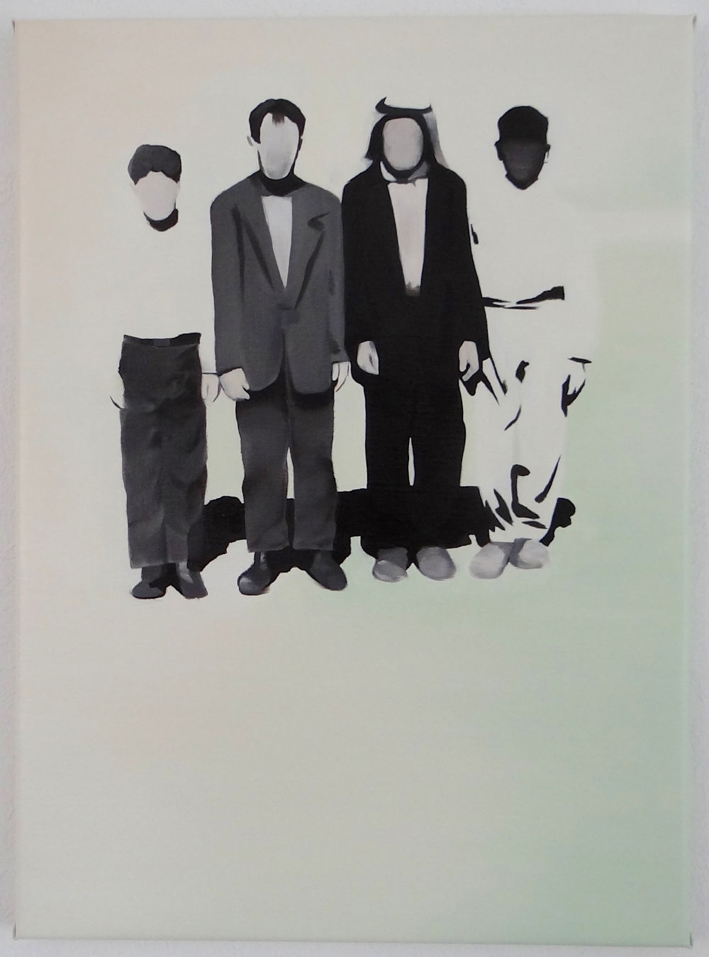 NATALIA OSSEF - HIM AND HIS DREAM - 2016 - WATERCOLOR ON PAPER - 55 X 40 CM