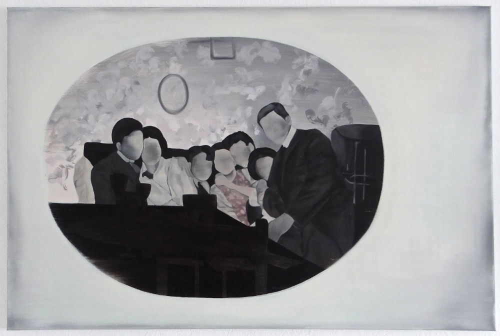 NATALIA OSSEF - WISH YOU WERE HERE - 2015 - OIL ON CANVAS - 60 X 90 CM