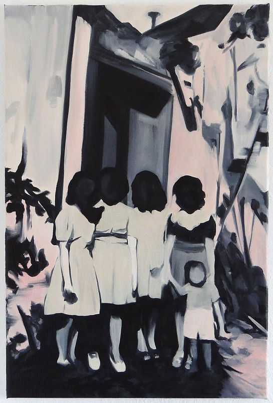 NATALIA OSSEF - THE LOVELIEST HOUR III - 2015 - OIL ON CANVAS - 40 X 60 CM