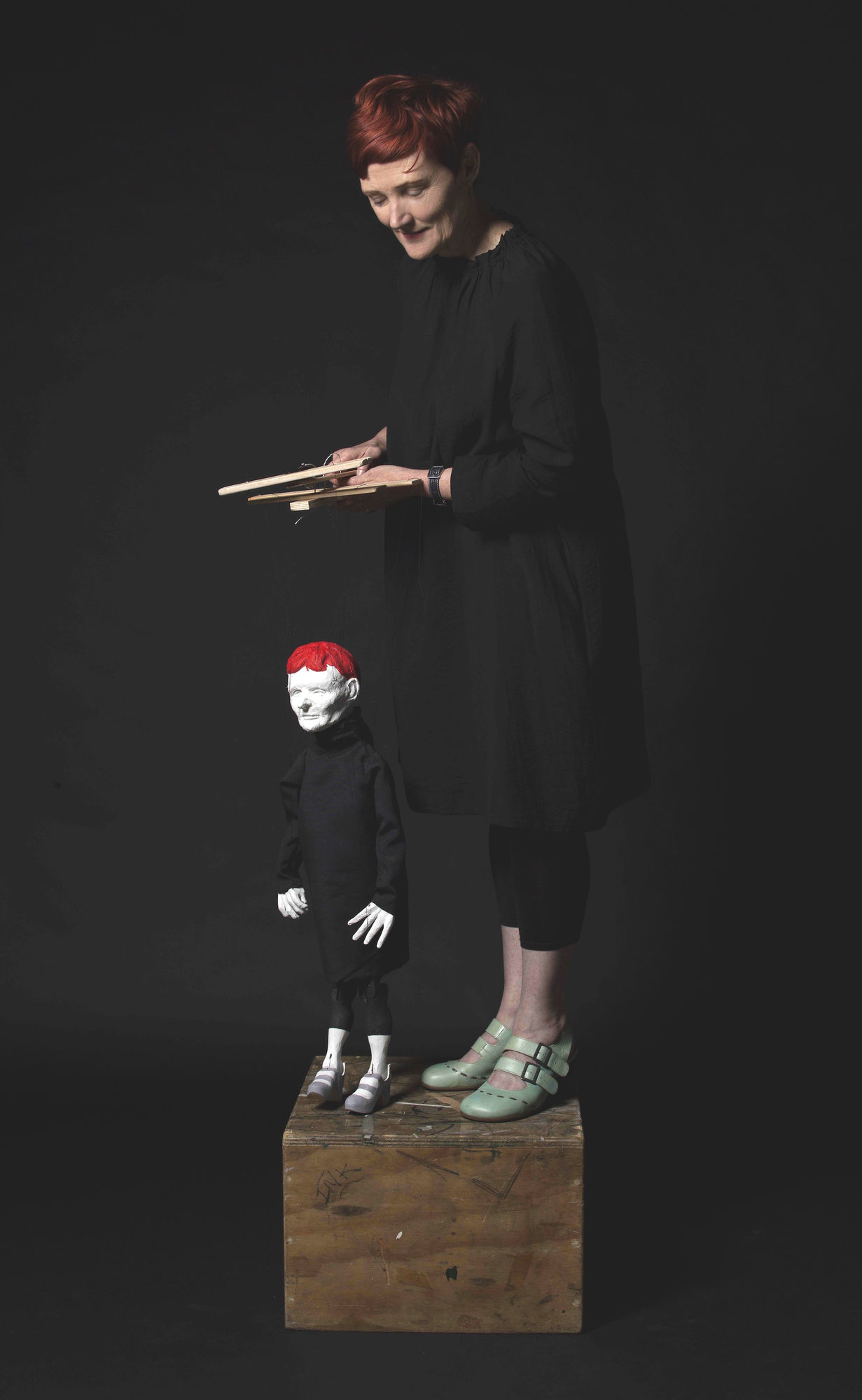 Sally Smart, Pedagogical Puppet (Self Portrait), 2012