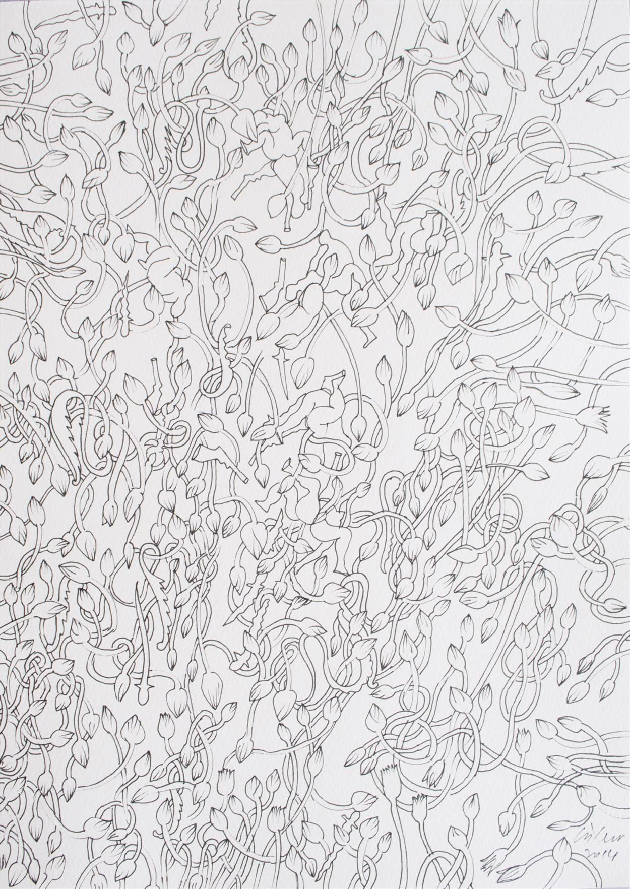 Chandraguptha Thenuwara, Untitled V, 2014