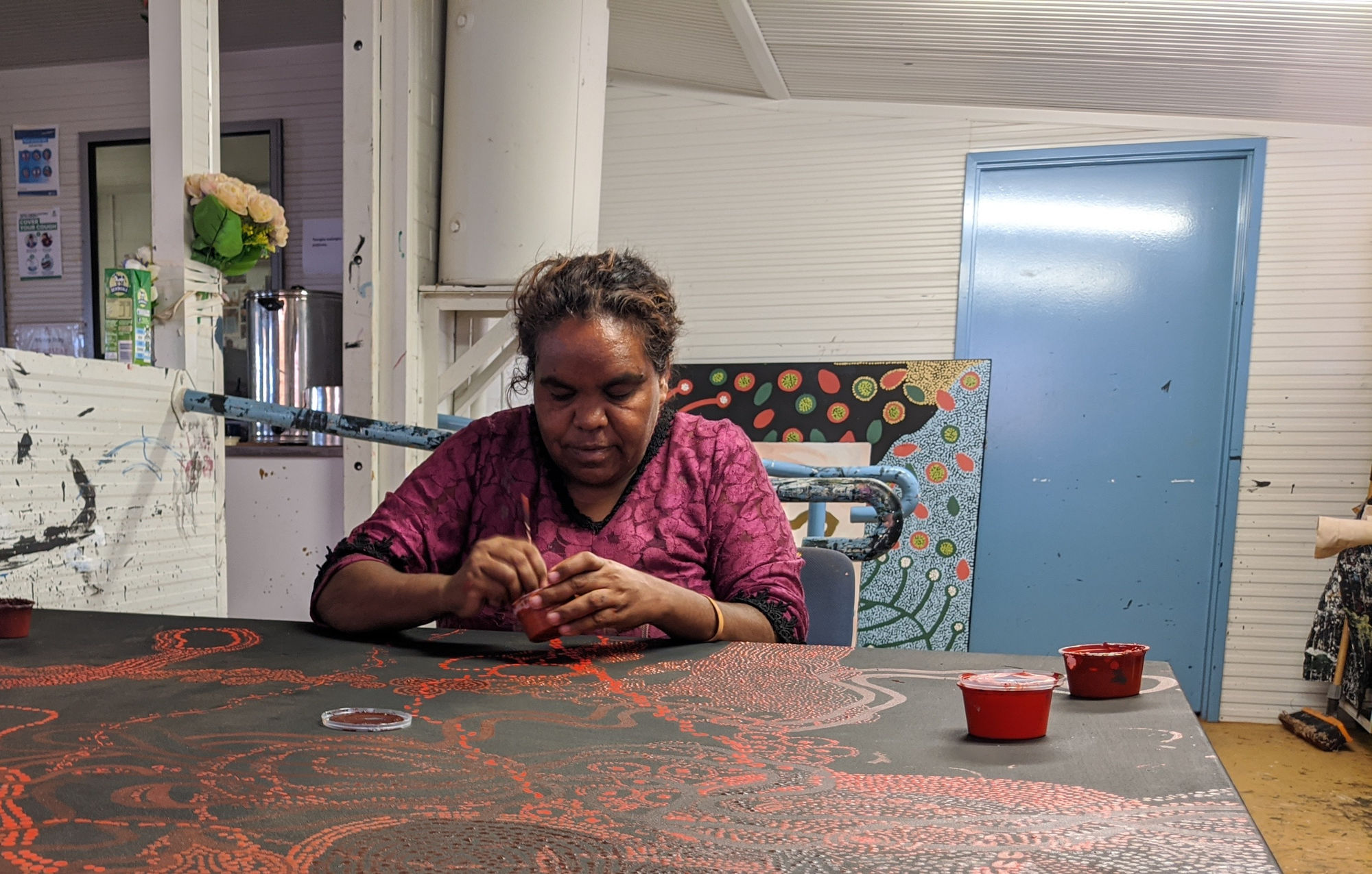 Denise Brady creating