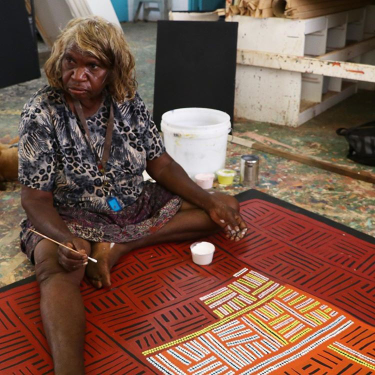 Faith Butler creating