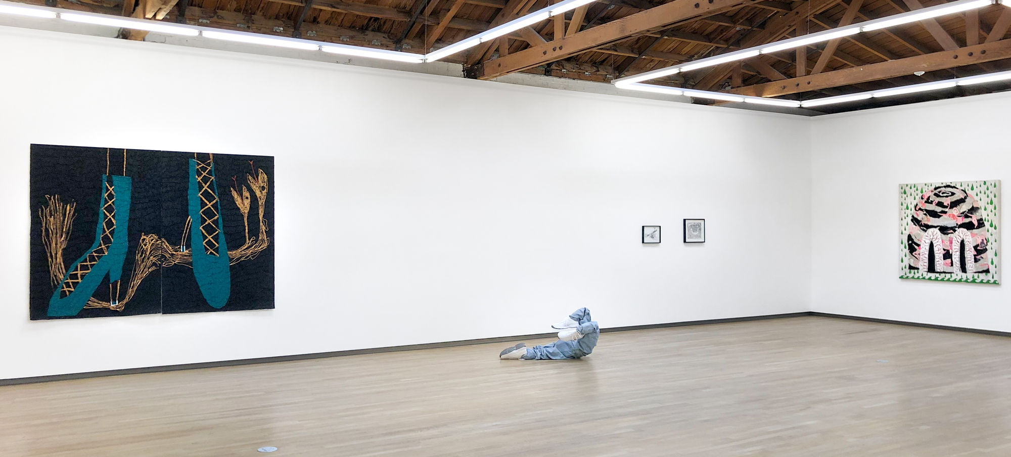 Tori Wrånes. Turn Back, Turn Back!, 2020, installation view. Shulamit Nazarian, Los Angeles