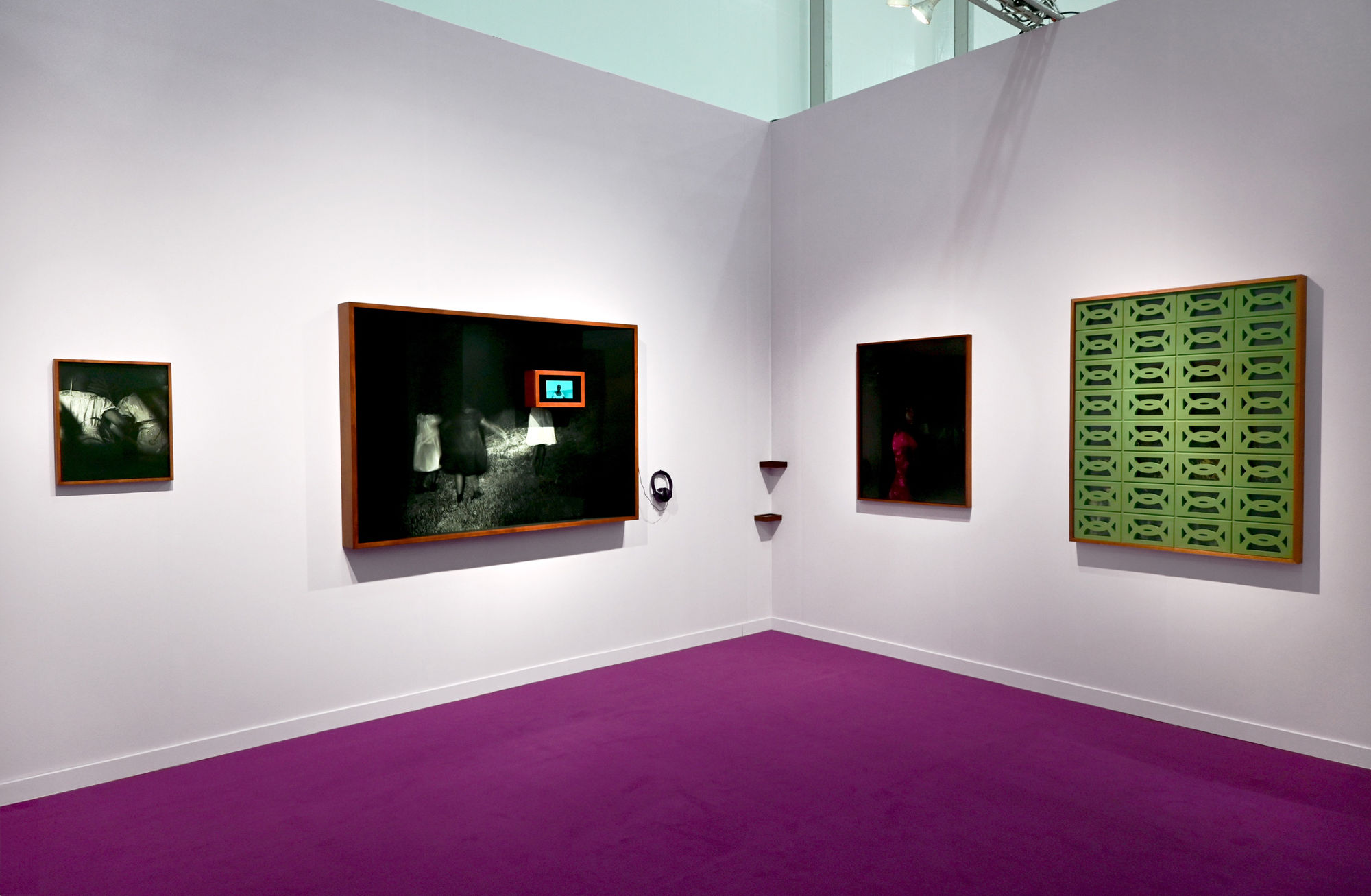 Installation view, Widline Cadet, Frieze LA, Los Angeles, 2024