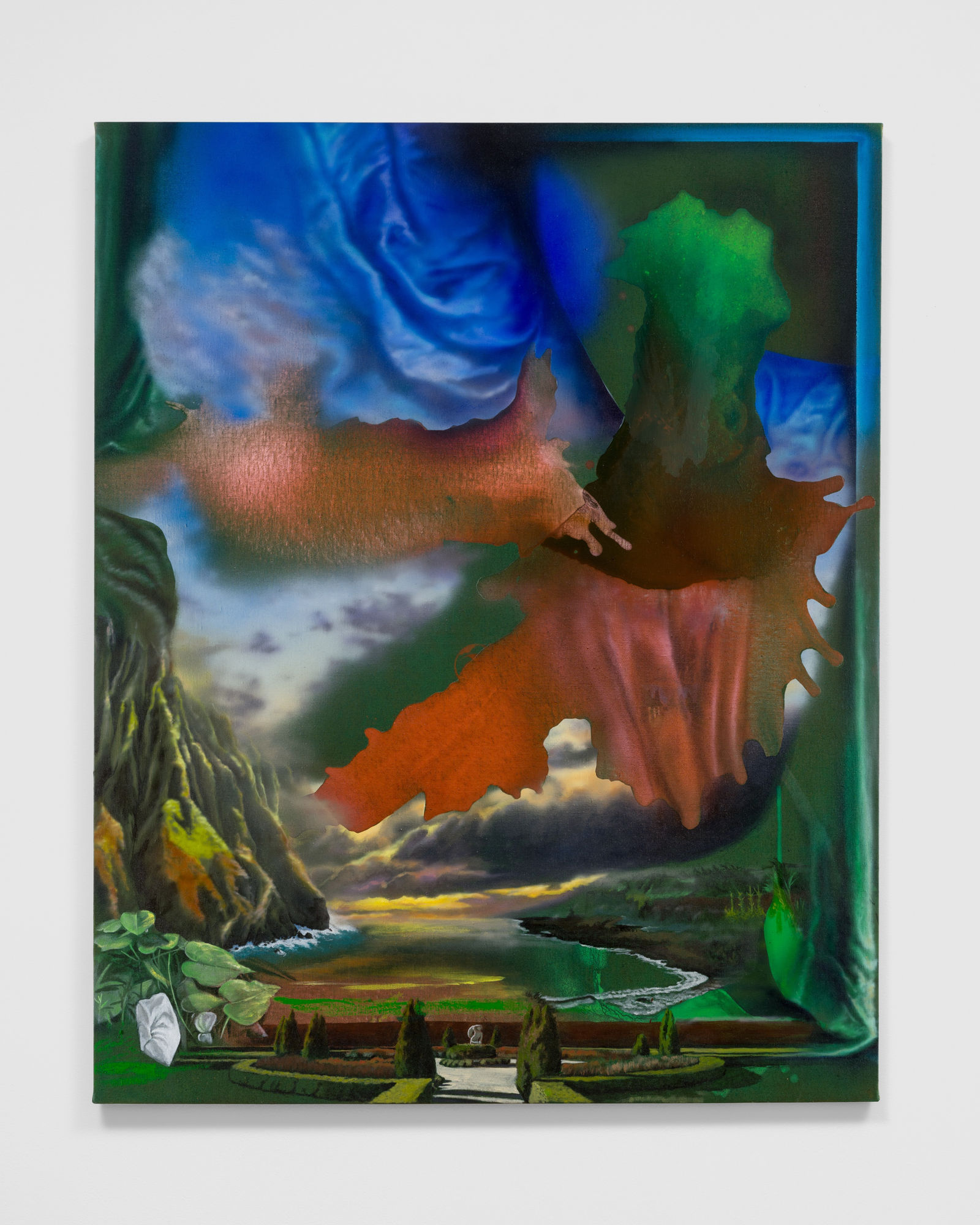 Annie Lapin To Own and to Wrinkle Space, 2024