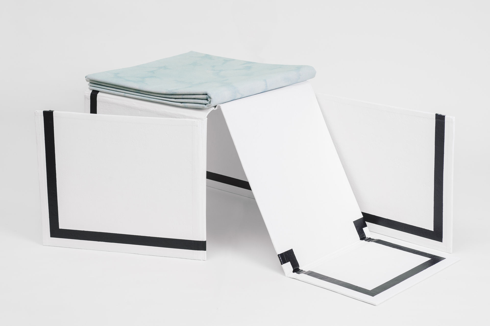 Carmen Argote, Folding Structure (pool), 2016