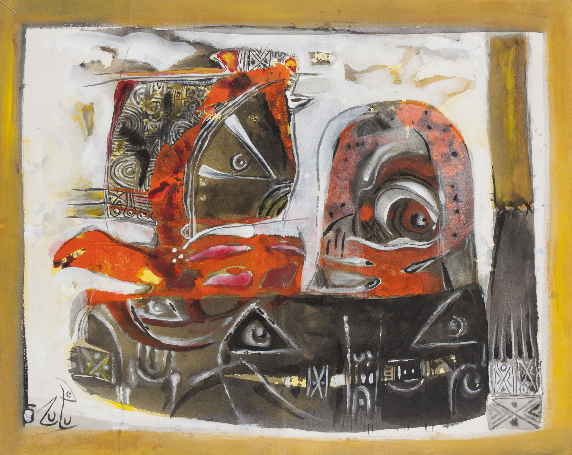 Zulu Mbaye, Sans Titre