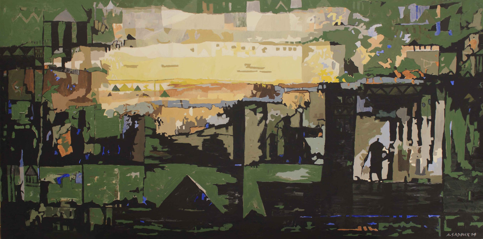 Abdallah Sadouk, Le printemps, 2014