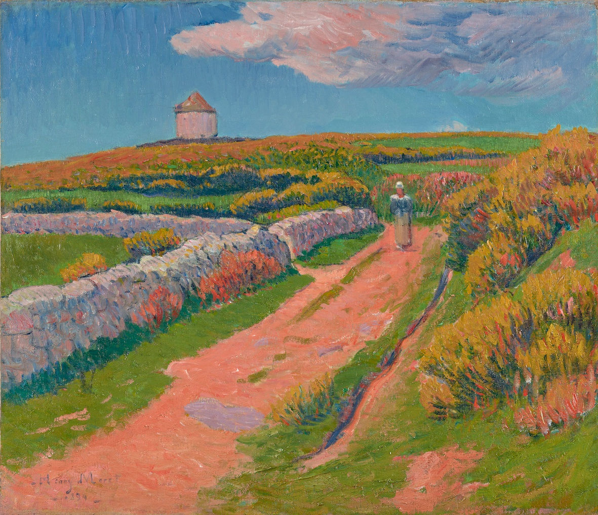 Henry Moret, Le chemin rose, 1894
