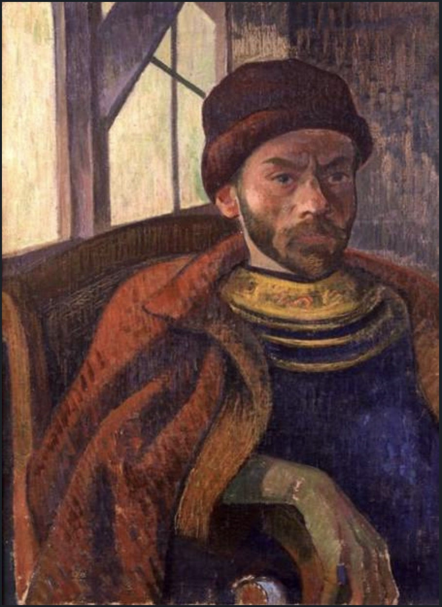 Self-portrait in Breton Costume, 1889, Meijer de Haan