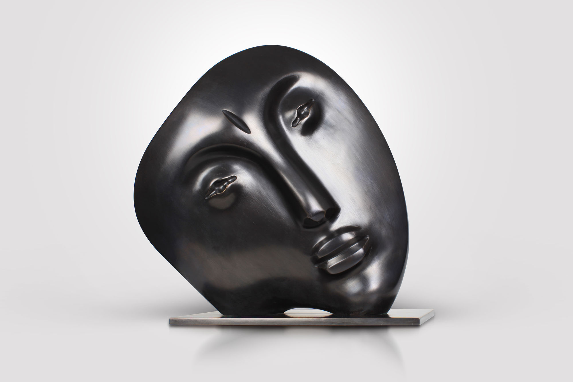 Le Rêveur, Bronze . 34 x 15 cm, 2002