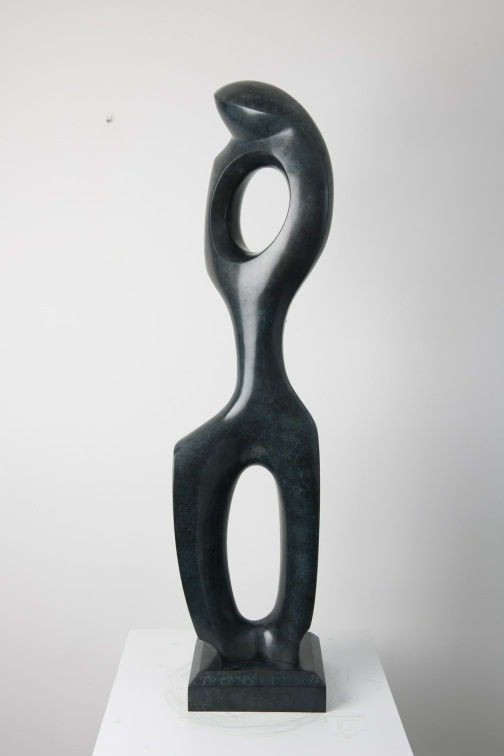 Standing Figure, Bronze edition 1/8. 120 x 30 x 20, 1985