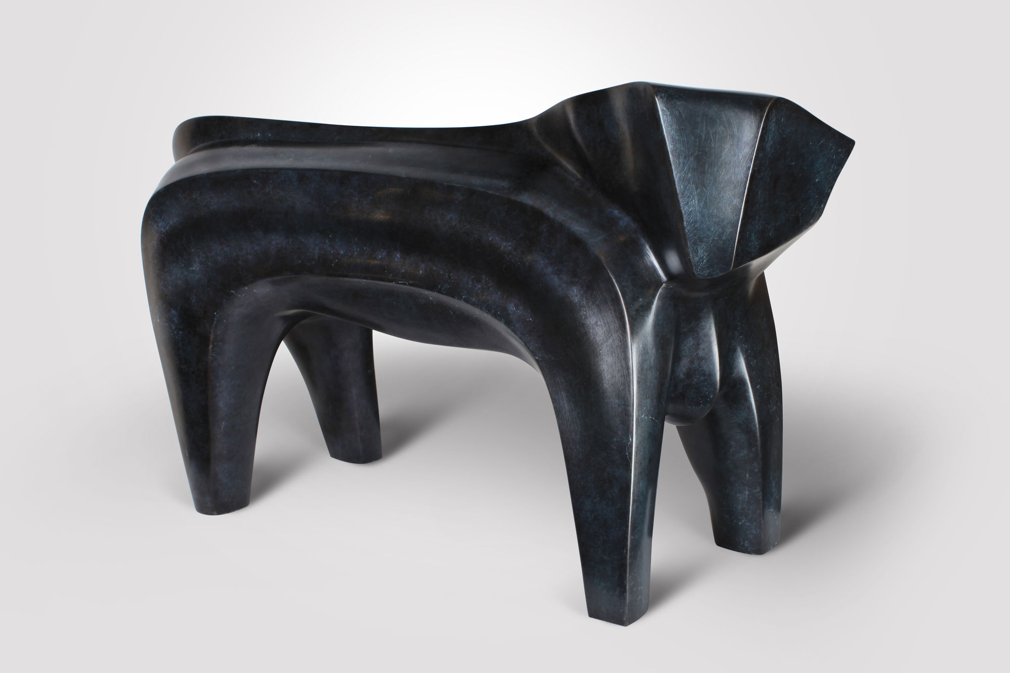 Taureau, Bronze 6/8, 50 x 70 x 30, 2003
